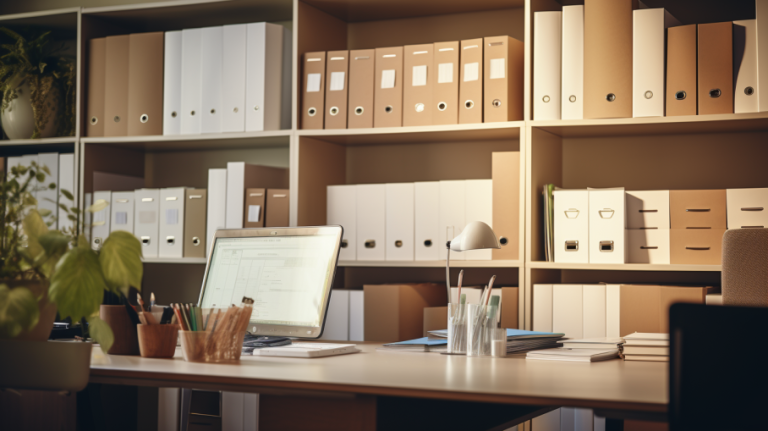 Cuánto tiempo debo conservar los documentos contables en Colombia 52 archivos organizados en una oficina