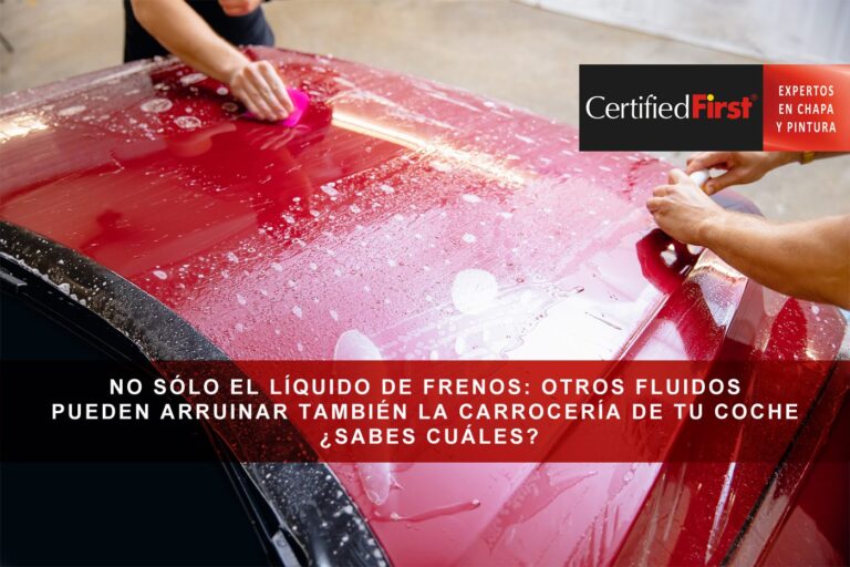 auto con pintura danada por quimicos