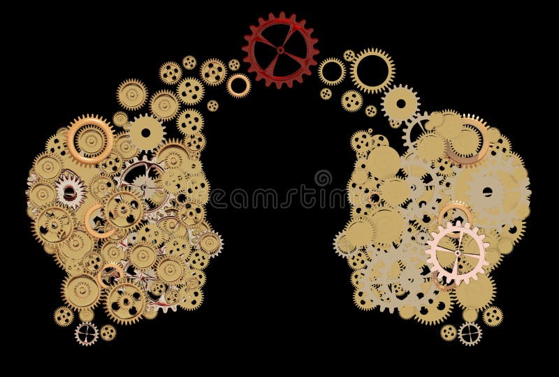 Qué criterios utilizar para separar o unir tus ideas de manera efectiva 1 cerebro con engranajes y