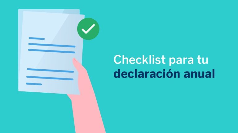 Qué debe incluir un aviso al patrón para presentar la declaración anual 30 checklist de documentos para declaracion anual