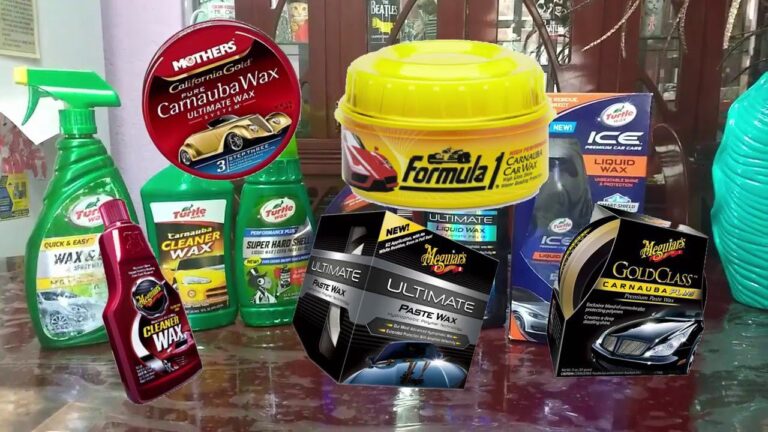 comparativa de cera acrilica y silicona