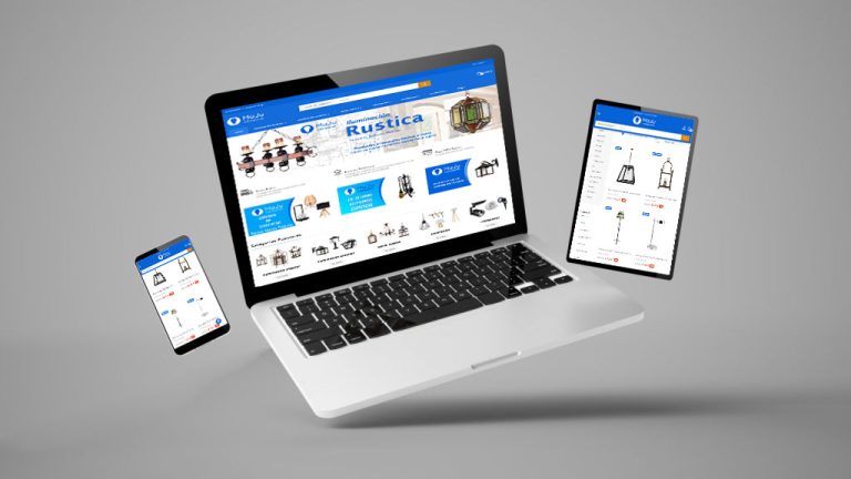 Cómo crear una tienda virtual y una página web efectiva 29 computadora con diseno de tienda en linea