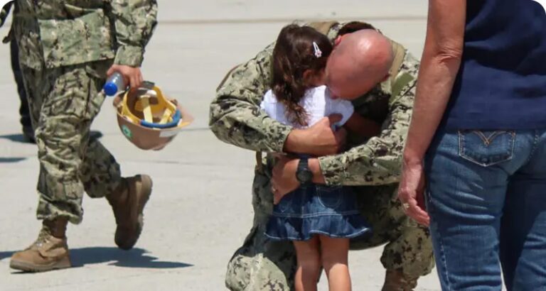 familia militar en un entorno educativo