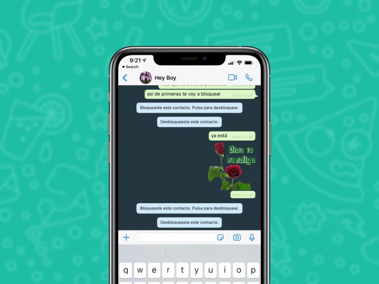 icono de bloqueo en una conversacion