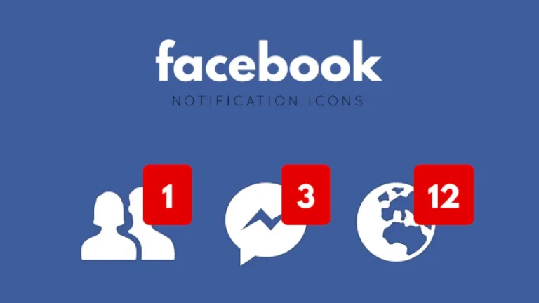 icono de notificacion de mensajes de facebook