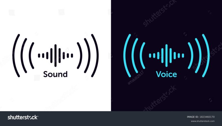 icono de sonido en redes sociales