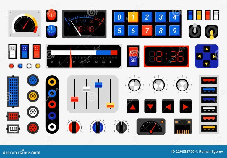 Qué es el panel de control de redes e Internet y cómo se usa 27 ilustracion de un panel de control digital