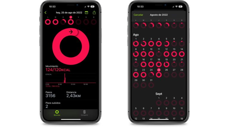 Cómo calcula el iPhone los pasos que caminas diariamente 23 iphone midiendo pasos en un camino