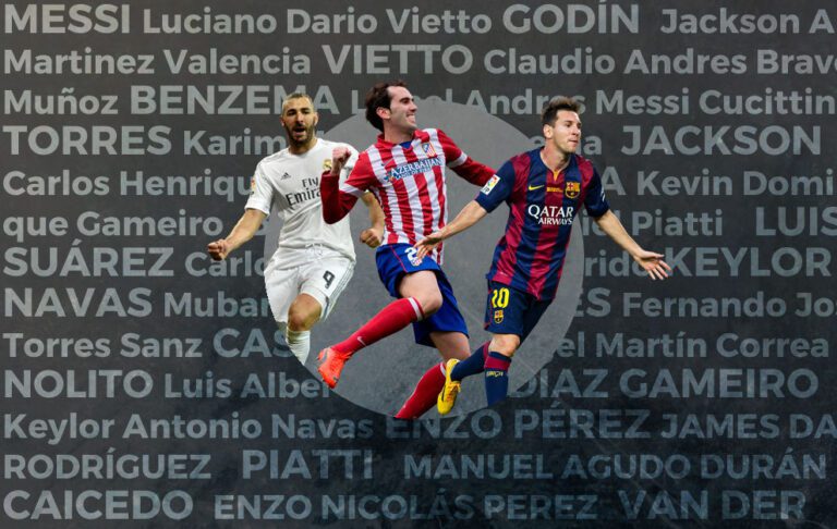 jugadores de futbol con nombres que empiezan a