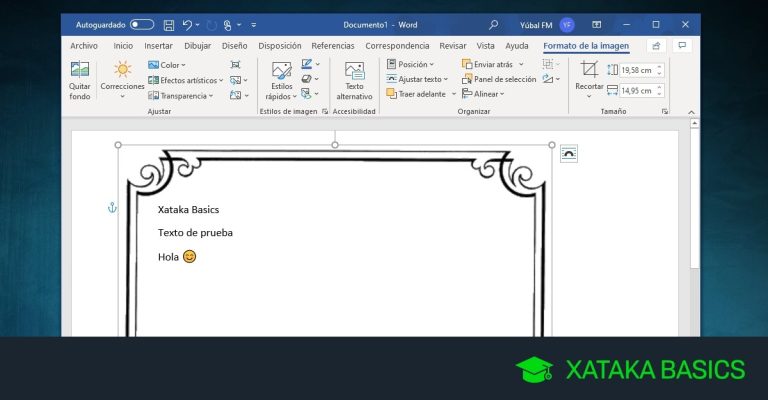 linea elegante para personalizar documentos