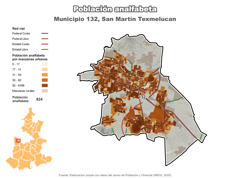 Cómo encontrar San Martín Texmelucan en Google Maps fácilmente 4 mapa de san martin texmelucan