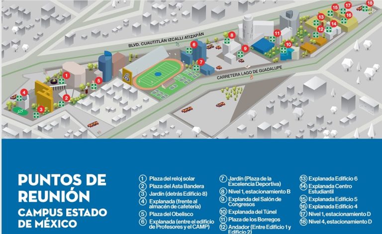 Cómo puedo llegar al Tec de Monterrey Campus Atizapán desde mi ubicación 21 mapa del tec de monterrey campus atizapan