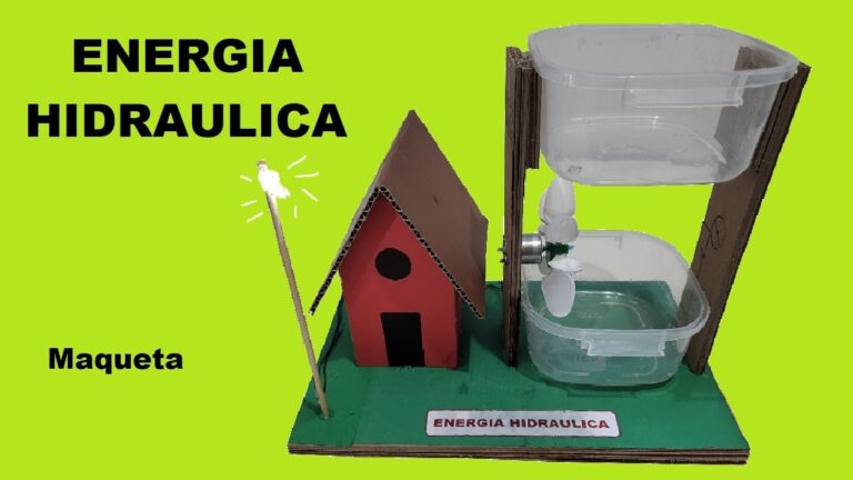 Cómo hacer una maqueta de energÃa hidráulica paso a paso 36 maqueta de energia hidraulica en construccion