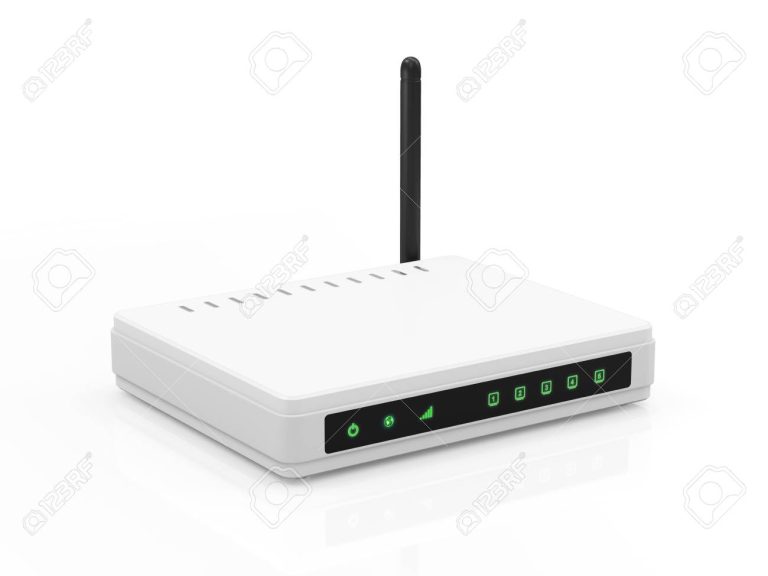Cuánto cuesta un módem de AT&T y cuáles son sus características 9 modem moderno sobre fondo blanco