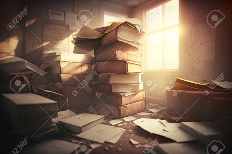 Qué significa tener una cantidad excesiva de alguna cosa 37 monton de objetos desbordando una habitacion