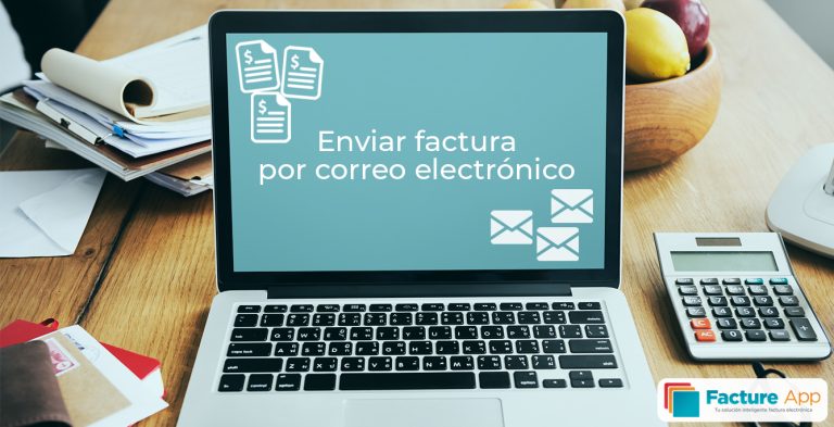 Cómo enviar facturas por email de manera efectiva y profesional 29 persona enviando un correo electronico con factura