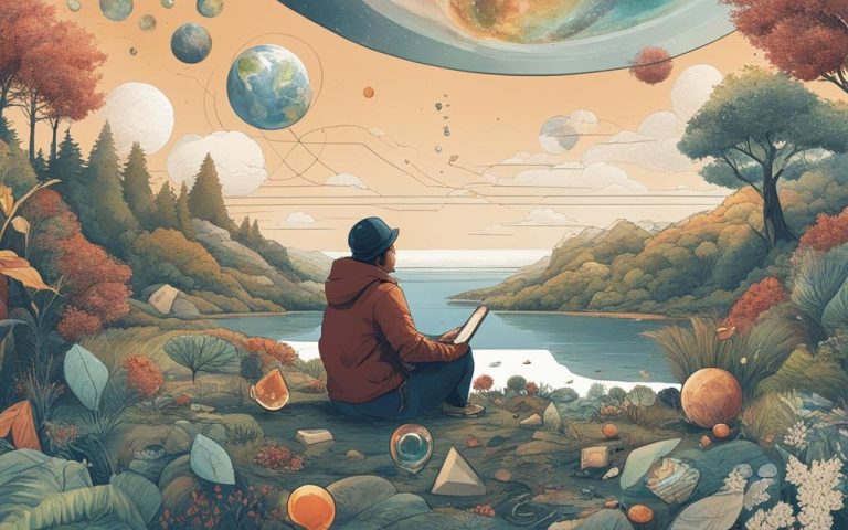 Qué acciones se pueden realizar a partir de esta historia 38 personas reflexionando en un entorno natural