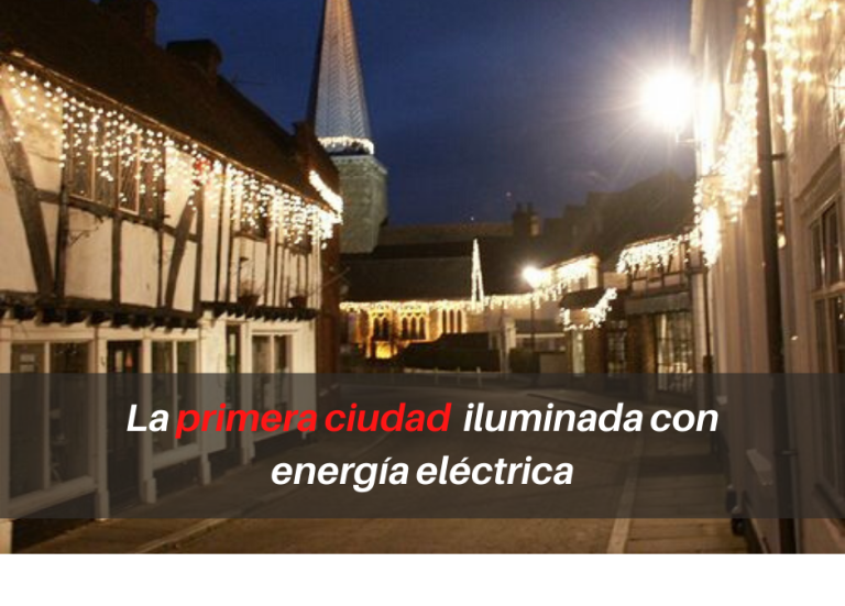 red de energia electrica iluminando ciudades