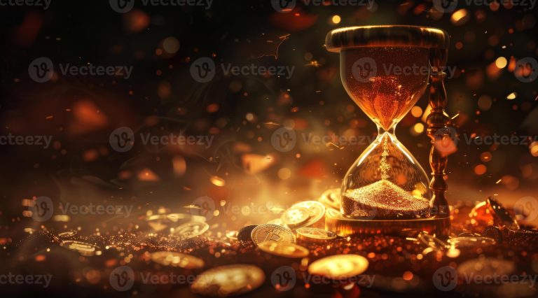 reloj de arena simbolizando la espera
