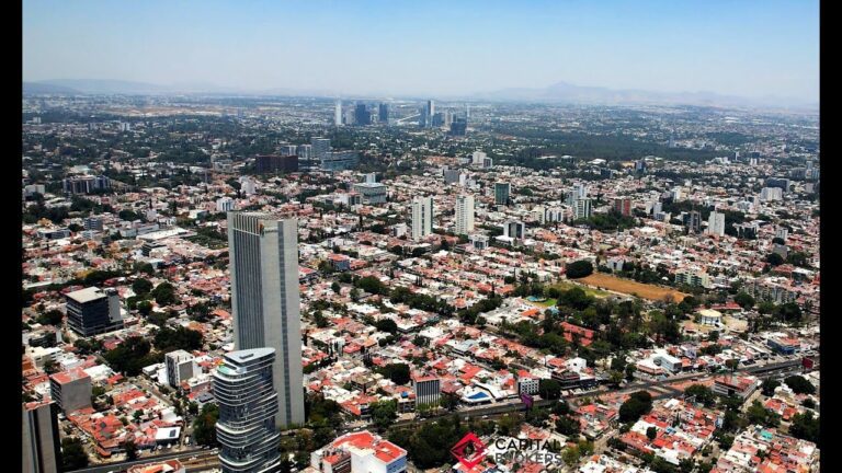 Dónde está ubicado el Fiesta Inn en Guadalajara Mariano Otero 27 vista aerea de guadalajara mexico
