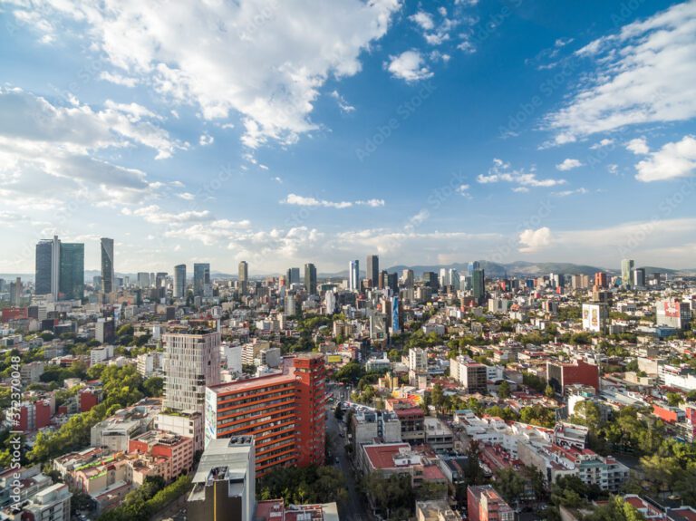 vista panoramica de ciudad de mexico