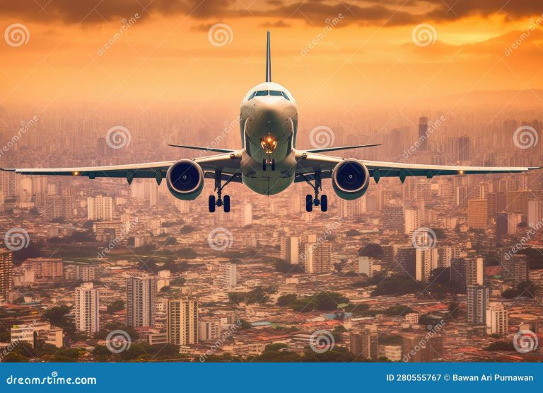Cómo realizar la facturación de Fly By Wings SA de CV 24 vuelo de avion sobre un paisaje urbano